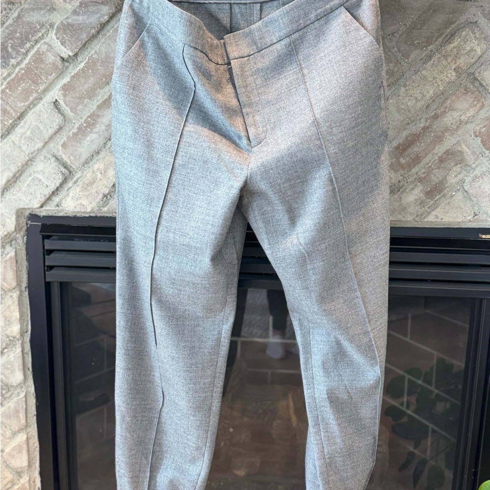 Club Monaco Heather Gray Cropped Pants